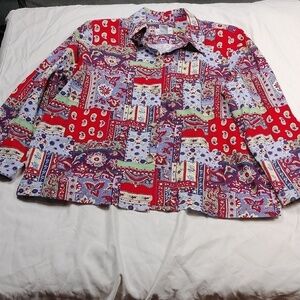 The Tog shop women's large sized button down jacket